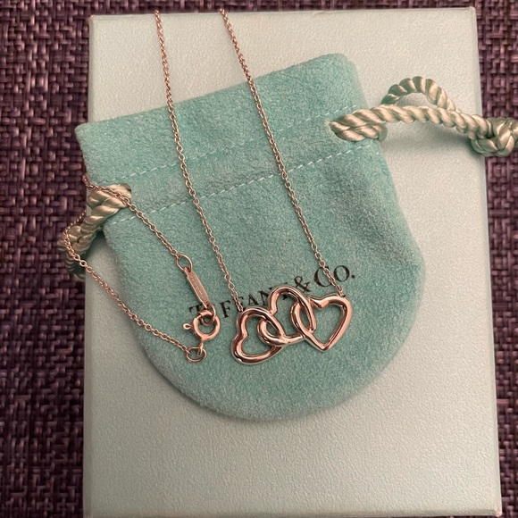 Tiffany & Co. Jewelry - Tiffany & Co triple heart necklace